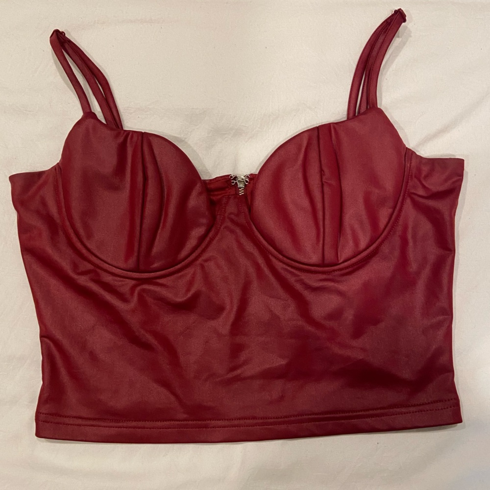 Fashion Nova Red Crop Top